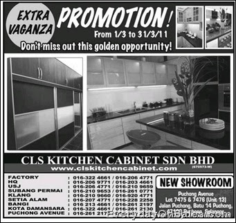 Selected Promotion To You !: CLS-Kitchen-Cabinet-Promotion-2011